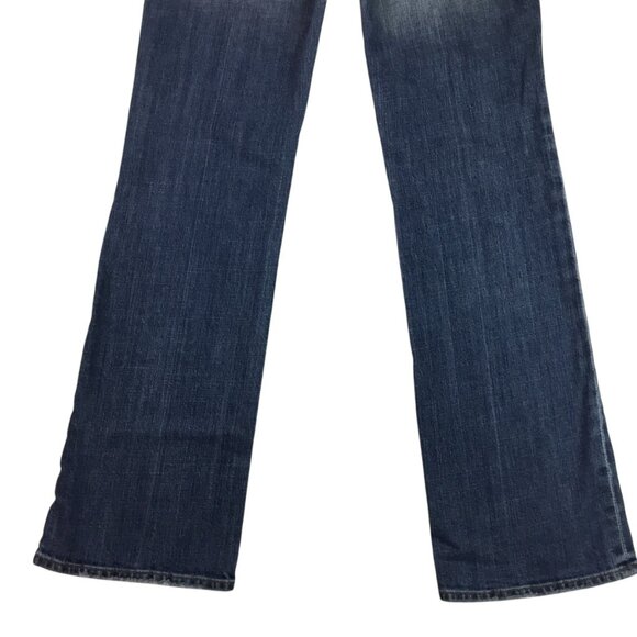 7 For All Mankind Bootcut Womens 31 Jeans Medium Wash Mid-Rise Denim - Picture 10 of 15